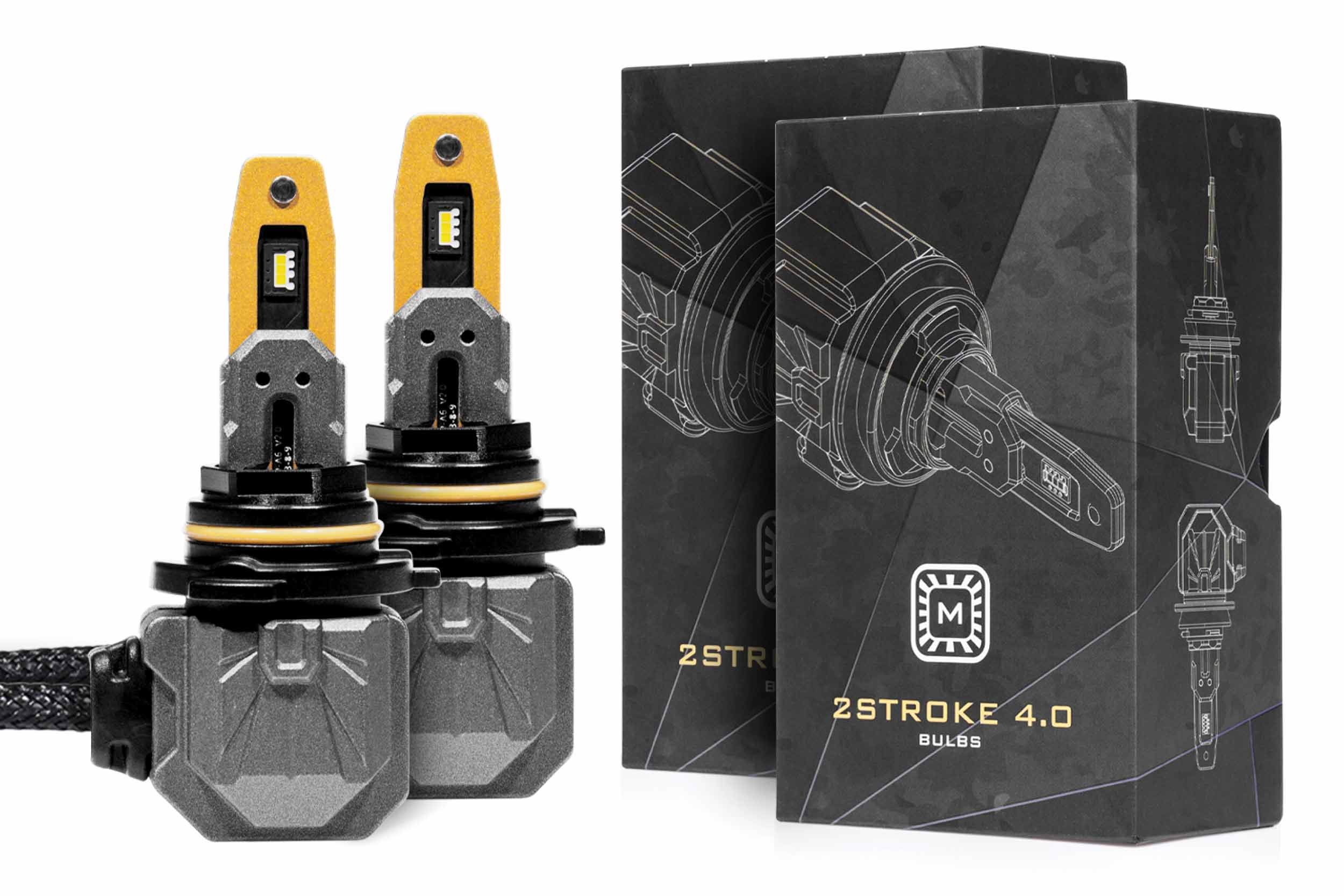 9006: Xtreme LED Pro - Yellow Fog Lights | The Retrofit Source XD